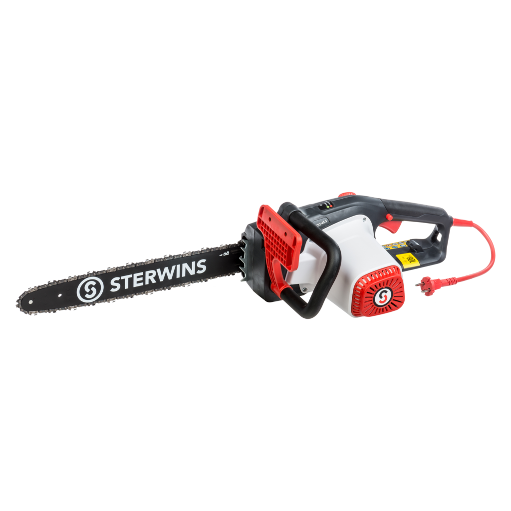 Motosierra eléctrica STERWINS ECS2-45.3 2400W 45 cm largo espada con batería incluída