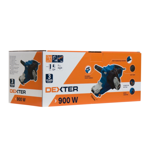 Lijadora banda DEXTER V 900W