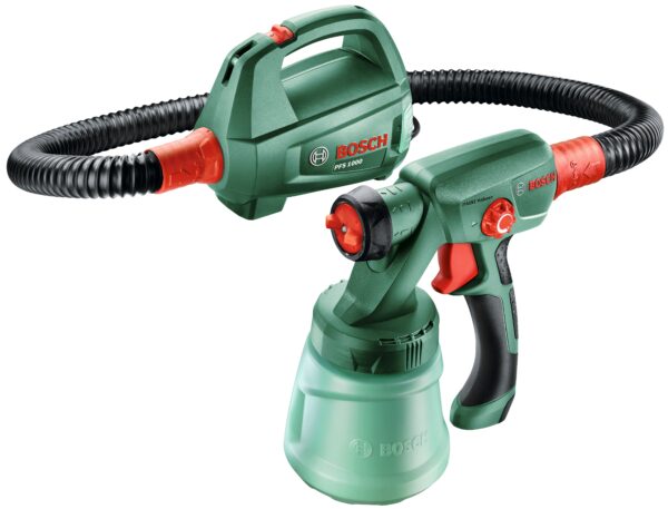 Pistola de pintar eléctrica BOSCH PFS 1000, 410 W caudal máximo 100 ml/min