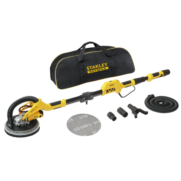 Lijadora Pared STANLEY FATMAX EE500S 750W 225mm + Accesorios + Bolsa